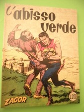 Zagor Zenith Anastatico invecchiato n  64 L'Abisso Verde /MM/