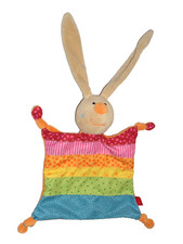 SIGIKID CONIGLIETTO coniglietto Rainbow Rabbit 40576 verde arancione foulard coccole foulard