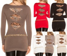 Sexy Donna Lungo V Strass