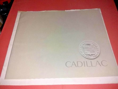 Brochure vendita cadillac 1962 - brochure,