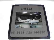 35mm photographic slide of Piper PA-28-140 Cherokee Cruiser - reg G-BBZF