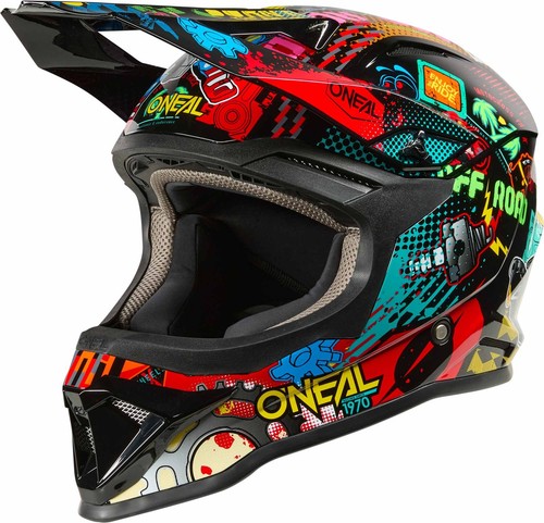 Casco motocross giovanile