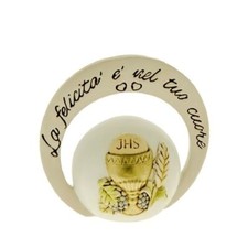 IRIDE Icona resina PRIMA COMUNIONE 8 cm BOMBONIERA 19IE