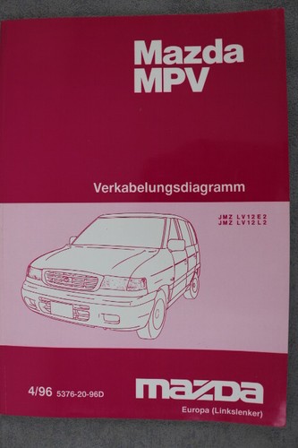 Mazda mpv verkabelungsdiagramm - mazda,