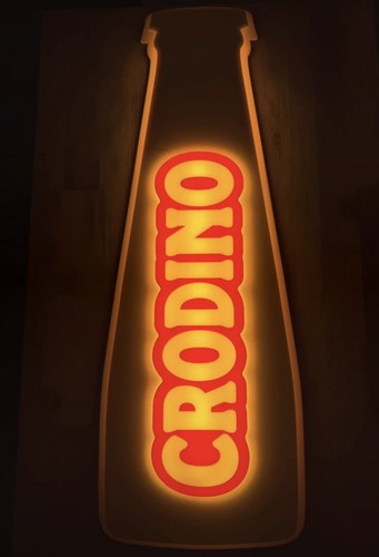 Insegna luminosa crodino - insegna,