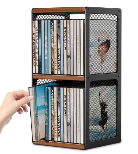 Supporto legno per e dvd - e,