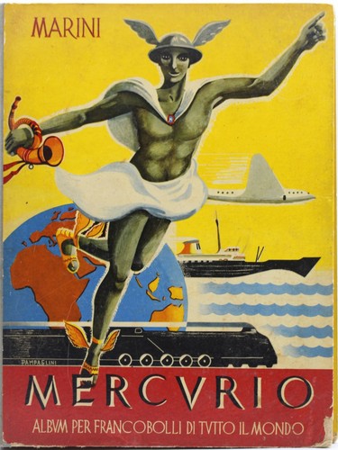 Album francobolli marini - album,