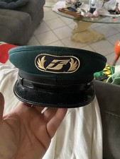 Cappello berretto anni 70 - 80 fs Ferrovie dello Stato Trenitalia idea regalo