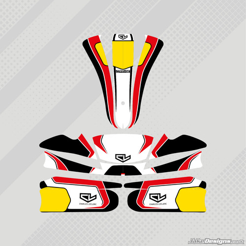 Kit adesivi kart charles - adesivi, cl