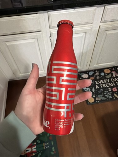 Bottiglia alluminio coca cola - bottiglia,