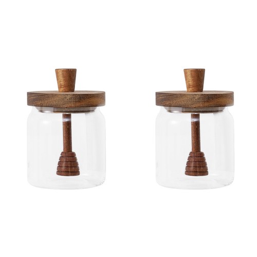 Bottiglie porta miele - 2x,