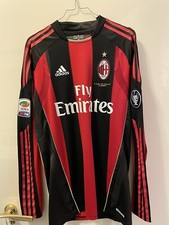 Maglia Ac Milan MATCH WORN - 2010/2011 Robinho Tg L