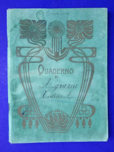 Quaderno di agricoltura - quaderno,