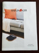 Catalogo HAFLINGER AUTUNNO INVERNO 2018 dépliant brochure pantofole calzature