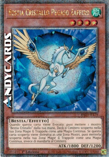 Bestia cristallo pegaso - cristallo,