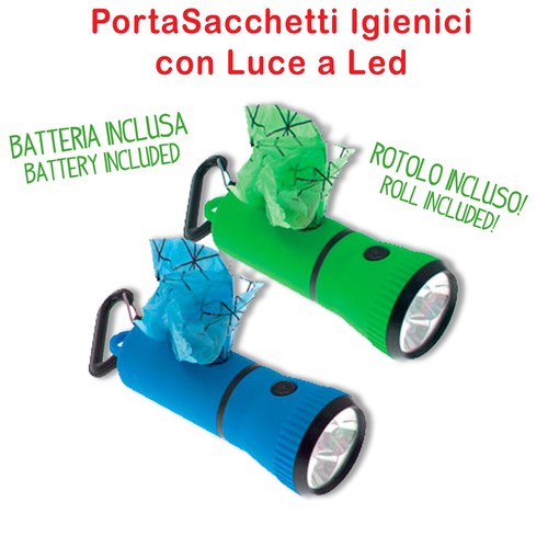 Porta sacchetti igienici cane - sacchetti,