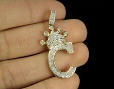 Moissanite Initial C Letter
