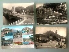 ?4 CART. di LECCO BAR AUTORIMESSA ACI COOP. MODERNA MANZONI PESCATORI ADDA 1951