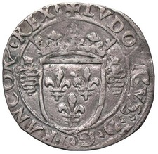 r78 M374) Milano Ludovico XII d’Orleans (1500-1512) Grosso da 3 soldi - CARENZE