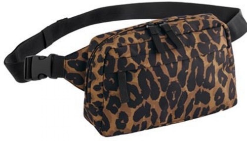 Marsupio con stampa leopardata