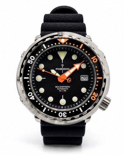 Orologio poseidon nero - orologio,
