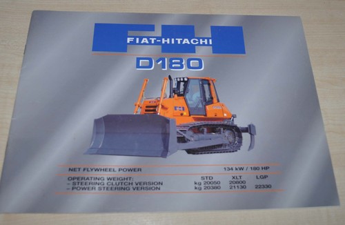 Brochure depliant macchinari