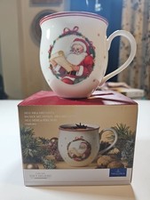 Tazza natalizia Villeroy & Boch Toy's Delight Mr. & Mrs. Santa nuova scatola aperta