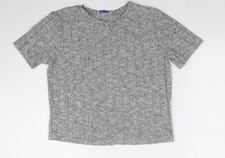 T-shirt donna Zara grigia