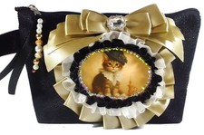 Borsa NERA pochette GATTO
