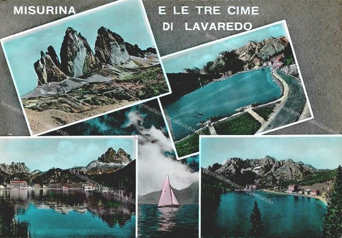 El447 cartolina lago - el447,