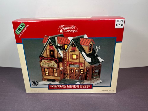 Lemax porcelain lighted house - porcelain,