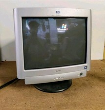 Computer Vintage Monitor CRT  HP Compaq 7500 16" CRT VGA - A COLORI ✅?️