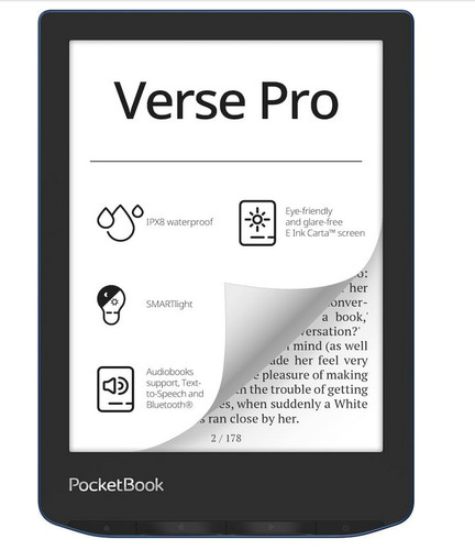 Pocketbook verse pro azure - pro,