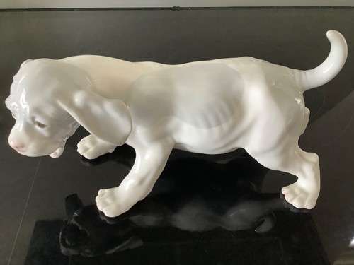 Grande statuina cane - , cucciolo