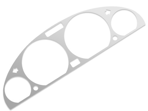 Mascherina tachimetro argento