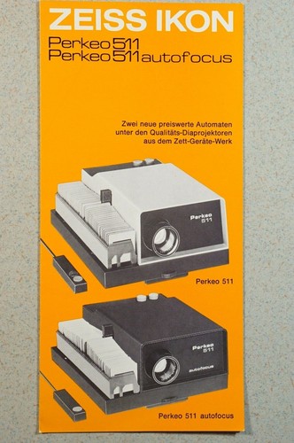 Brochure proiettore zeiss - brochure, ikon