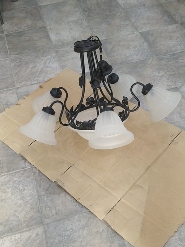 Lampadario artigianale - , in