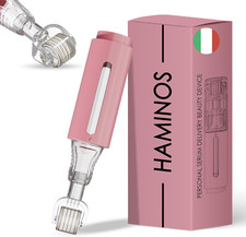 Derma Roller 0,25 Mm Con Serbatoio Di Siero per Labbra, Pelle, Capelli + GUIDA P