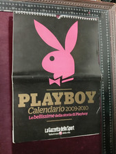 CALENDARIO ORIGINALE PLAYBOY BIENNIO 2009-2010 COMPLETO RARITA'!