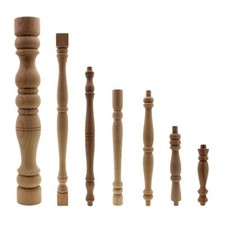 Pilastri Legno Massello