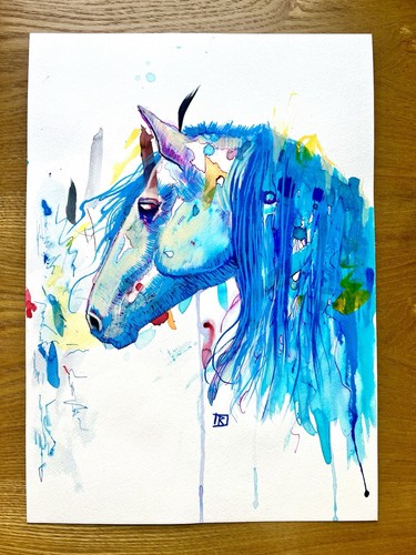 Quadro originale cavallo - , a3