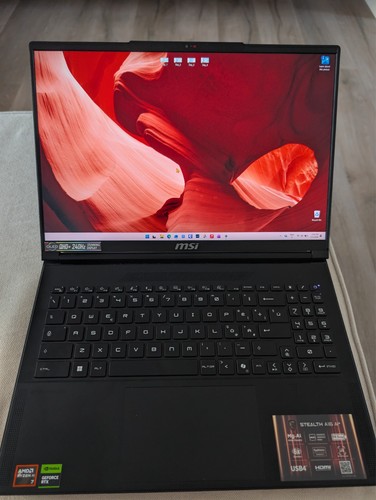 Msi stealth a16 ryzen 7 - stealth, ai+