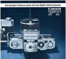 Brochure fotocamera Canon FT