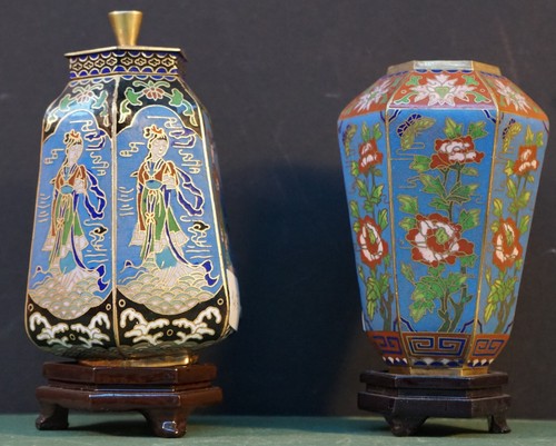 Coppia vasi orientali - coppia,
