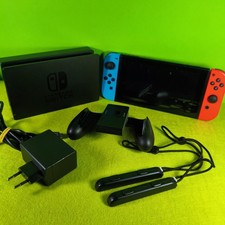 Nintendo Switch 32GB Console Portatile Rosso e Blu Completa Ottima NO Scatola