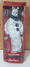 BAMBOLA PIERROT IN PORCELLANA