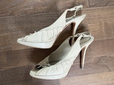 Peeptoes Christian Dior grigio
