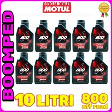 10 LITRI OLIO MOTUL 800 2T