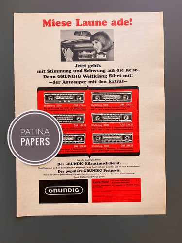 1968 grundig suono - grundig,