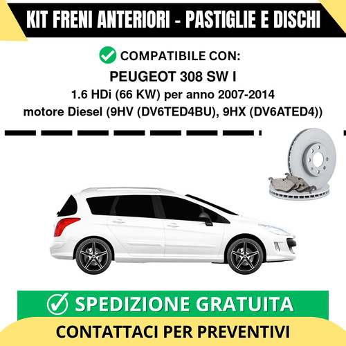 Kit freni anteriori - freni,